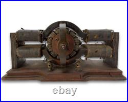 Antique Electric 1890's DC Motor Belding Bipolar Utility