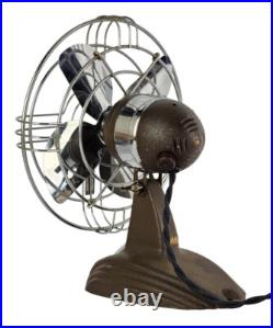 Antique Electric 1940's 8 Original Jack Frost Stationary Desk Fan Antique Electric 1940's 8 Original Jack Frost Stationary Desk Fan