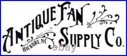 Antique Electric 1940's 8 Original Jack Frost Stationary Desk Fan Antique Electric 1940's 8 Original Jack Frost Stationary Desk Fan