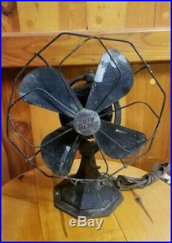 Antique Electric Fan Artic Aire 1920's Old Vintage
