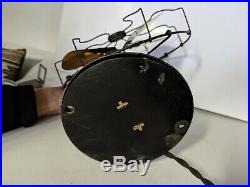 Antique Electric Fan By Polar Cub 1925 2 speed 10 In Brass Blade stil functional
