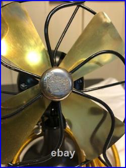 Antique Electric Fan Polar Cub 6 Type D! The cast housing PERFECT BADGE Antique Electric Fan Polar Cub 6 Type D! The cast housing PERFECT BADGE