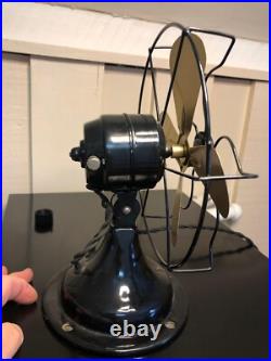 Antique Electric Fan Polar Cub 8 restored and Runs Strong Antique Electric Fan Polar Cub 8 restored and Runs Strong