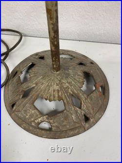 Antique Electric Metal Oscillating Tall Floor Fan 46 (HL) 224