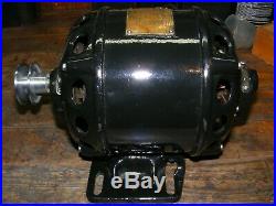Antique Electric Motor 1914 CENTURY 1/6 HP. RS. 110 /220 Volt RARE