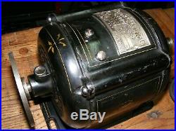 Antique Electric Motor Emerson 1/20hp VICTOR ELECTRIC Co. No. 801277