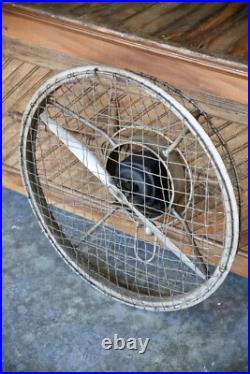 Antique Electric Mountable Industrial Caged 2 Blade Aircraft Propeller Fan motor Antique Electric Mountable Industrial Caged 2 Blade Aircraft Propeller Fan motor