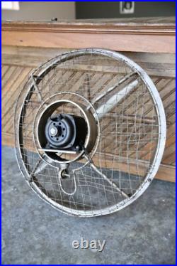 Antique Electric Mountable Industrial Caged 2 Blade Aircraft Propeller Fan motor Antique Electric Mountable Industrial Caged 2 Blade Aircraft Propeller Fan motor