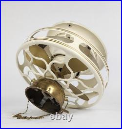 Antique Electric R&M 10 Flush Mounted Ceiling fan Brass blades