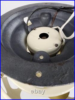 Antique Electric R&M 10 Flush Mounted Ceiling fan Brass blades