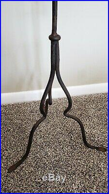 Antique Electric Serpent Winged Dragon Snake Pair Floor Lamps Ship or Meet