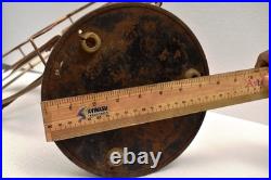 Antique Electric Table Fan Western India Eng Co Muralli Brass Blade 14 india