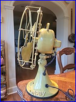 Antique Emerson 12 Desk Fan, 3Speed Oscillating, Beautifully Restored, #73646AK