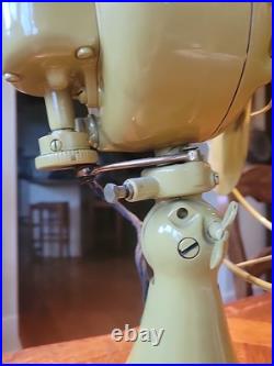 Antique Emerson 12 Desk Fan, 3Speed Oscillating, Beautifully Restored, #73646AK