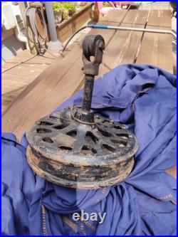 Antique Emerson 45641 Long Nose Ceiling Fan for parts or restoration