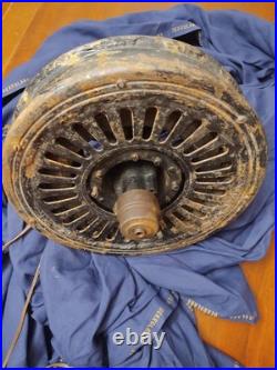 Antique Emerson 45641 Long Nose Ceiling Fan for parts or restoration