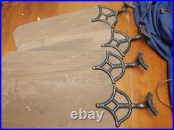 Antique Emerson 45641 Long Nose Ceiling Fan for parts or restoration