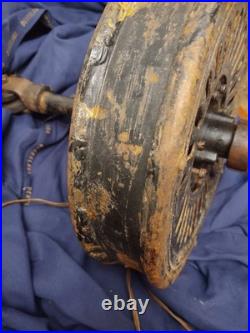 Antique Emerson 45641 Long Nose Ceiling Fan for parts or restoration