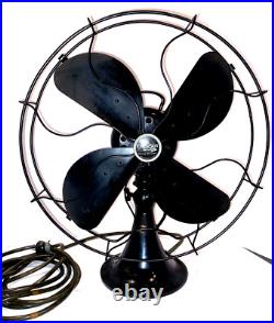 Antique Emerson 73648-AK 16 Table Fan1936Glossy and Working Antique Emerson 73648-AK 16 Table Fan1936Glossy and Working
