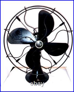 Antique Emerson 73648-AK 16 Table Fan1936Glossy and Working