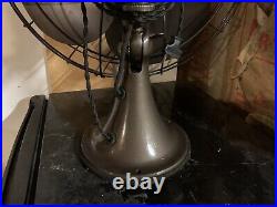 Antique Emerson 77648 Table Fan 16 Retro From 1950s Works