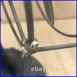 Antique Emerson 9 Oscillating Desk Fan 4 Blades With Cast Iron Base Works