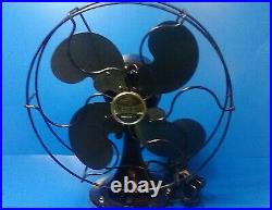 Antique Emerson B-JR 1931 Electric 10 Oscillating One Speed Fan (Working)