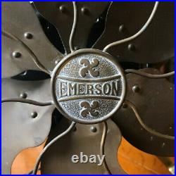 Antique Emerson Brass Blade Fan Type 17666