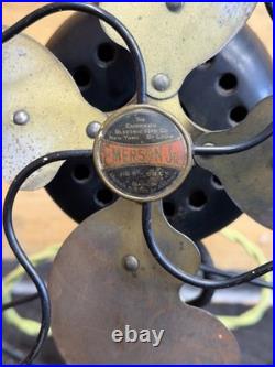 Antique Emerson Electric Fan 9 JR Stationary