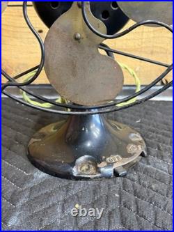 Antique Emerson Electric Fan 9 JR Stationary
