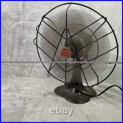 Antique Emerson Junior Desk Fan Runs Great Tilt Adjustment Issue