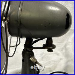 Antique Emerson Junior Desk Fan Runs Great Tilt Adjustment Issue