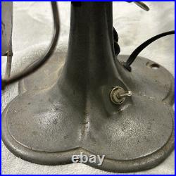 Antique Emerson Junior Desk Fan Runs Great Tilt Adjustment Issue