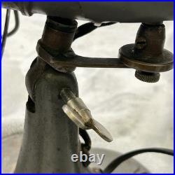 Antique Emerson Junior Desk Fan Runs Great Tilt Adjustment Issue