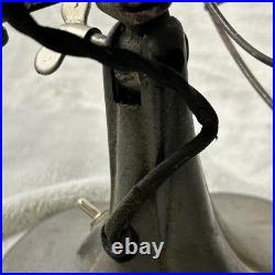 Antique Emerson Junior Desk Fan Runs Great Tilt Adjustment Issue