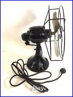 Antique Emerson Northwind 10 Electric Oscillating Fan 3 Speed with ORIGINAL BOX