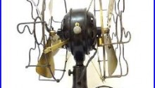 Antique & Extremely Rare Marelli Partners Fan 1900/20 Working & Serviced See