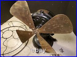 Antique FIDELITY ELECTRIC Fan Lancaster Pa. All Apart Restoration Project U Fix