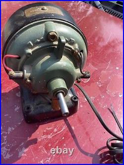 Antique FIDELITY Electric Co. Lancaster Pa Motor Brass Fan Works 2 Directions