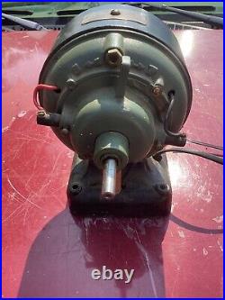 Antique FIDELITY Electric Co. Lancaster Pa Motor Brass Fan Works 2 Directions