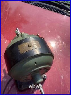 Antique FIDELITY Electric Co. Lancaster Pa Motor Brass Fan Works 2 Directions