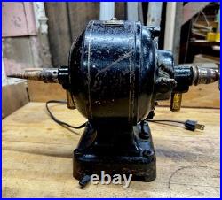 Antique FIDELITY Electric Co. Lancaster Pa Motor Multi Speed Works. Grinder Fan
