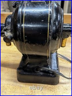 Antique FIDELITY Electric Co. Lancaster Pa Motor Multi Speed Works. Grinder Fan