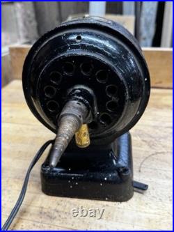 Antique FIDELITY Electric Co. Lancaster Pa Motor Multi Speed Works. Grinder Fan