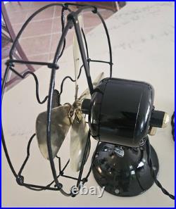 Antique Fan Brass Blades Ge Whiz Fan Fully Redone