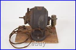 Antique Fidelity Electric Company Brass Fan Electric Motor TESTED WORKS
