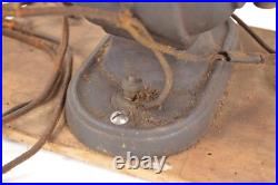 Antique Fidelity Electric Company Brass Fan Electric Motor TESTED WORKS