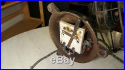 Antique Fidelity Electric Fan 12 Brass Blade Oscillator Lancaster Pa Project
