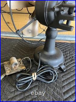 Antique Fidelity Electric Fan 12 Tab Foot Oscillator -Project