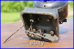 Antique Fidelity Electric Motor for Brass Blade Fan Jeweler Lathe Etc